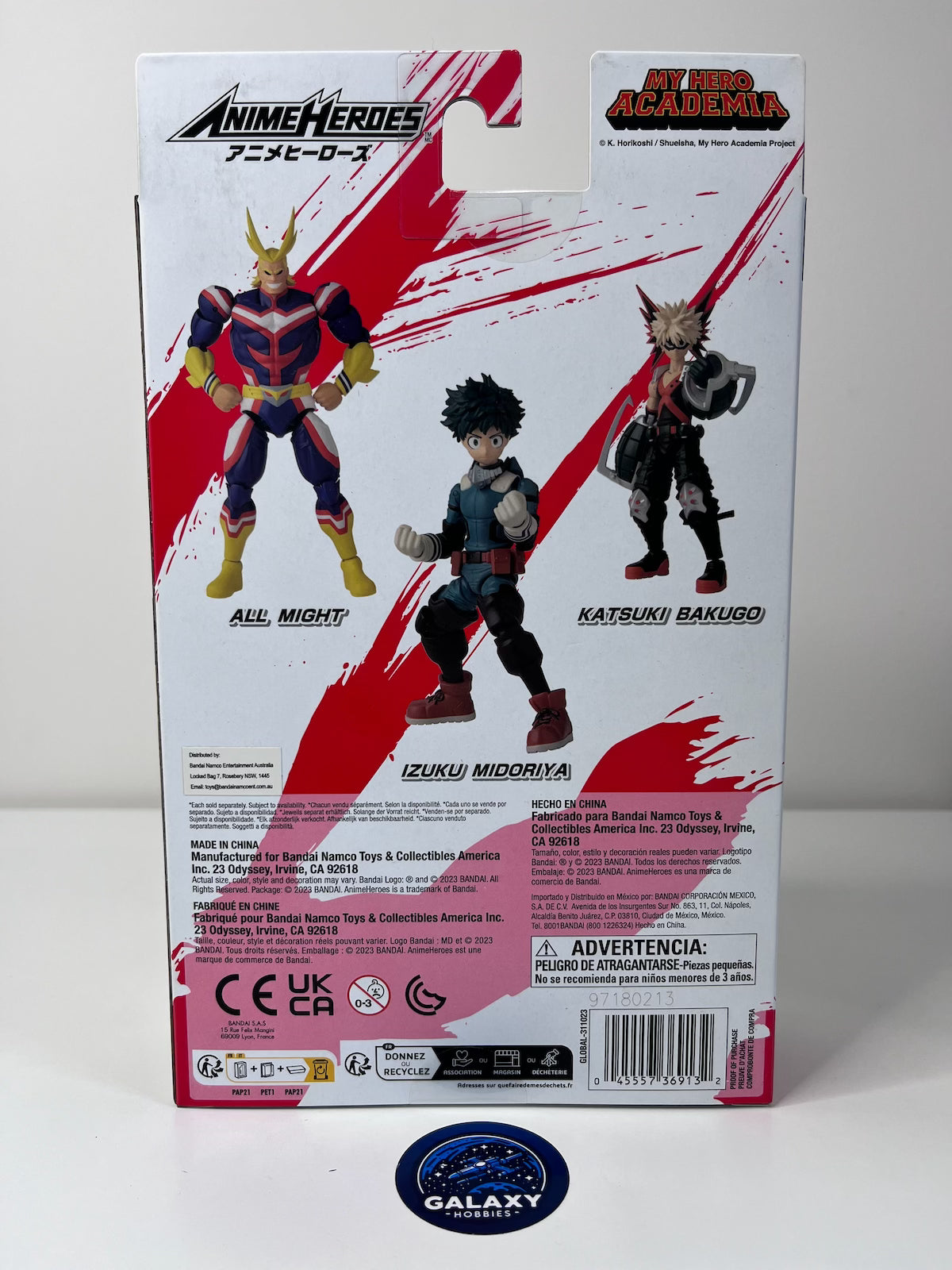 My Hero Academia Action Figure - Anime Heroes - All Might - 45557369132