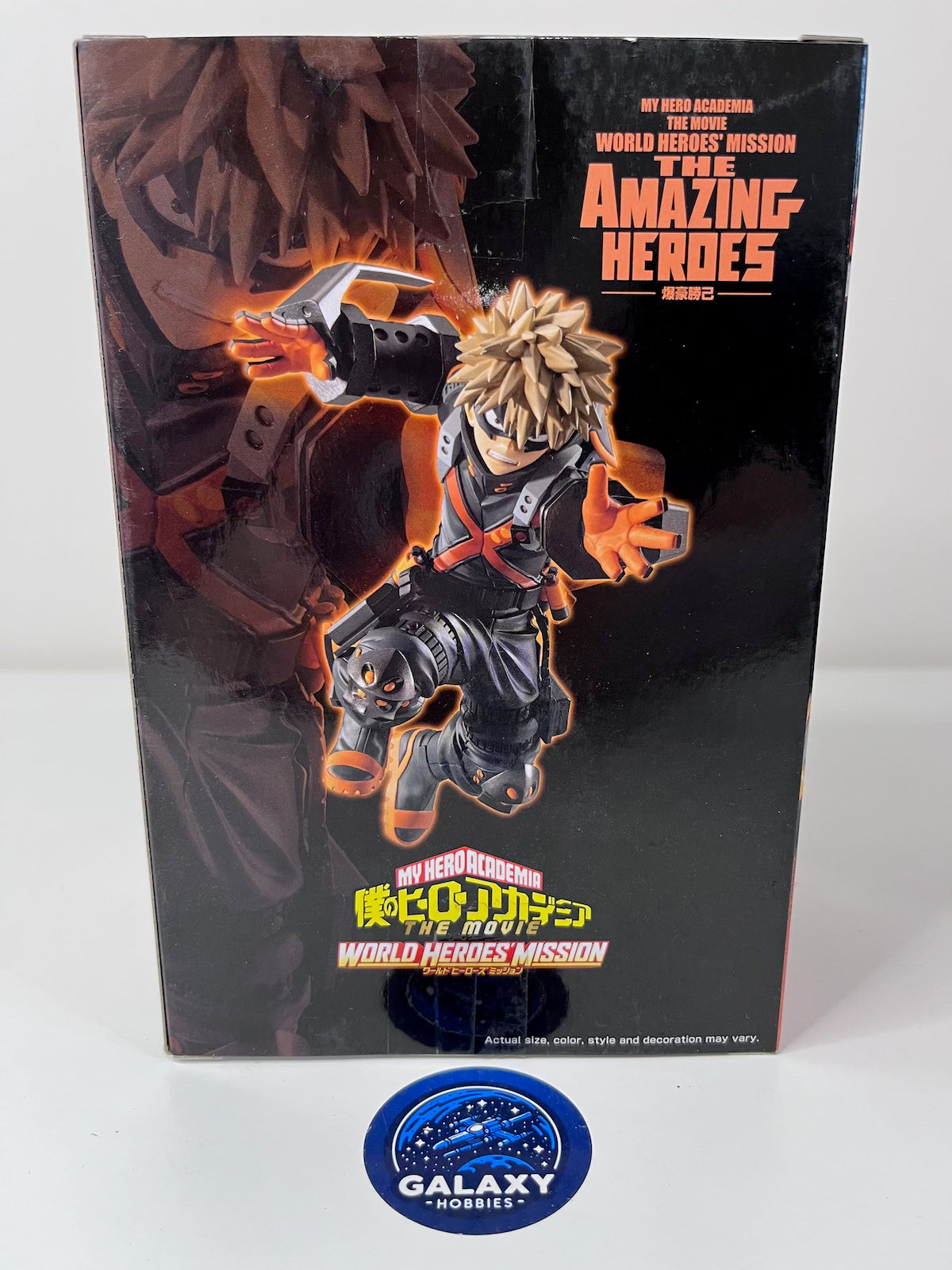 My Hero Academia: World Heroes' Mission - The Amazing Heroes - Katsuki Bakugo - 4983164179637