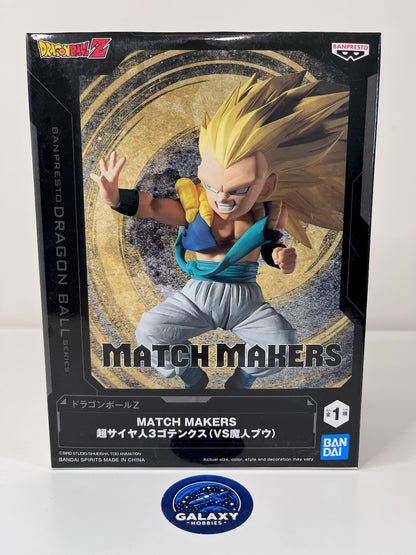 Dragon Ball Z Figure Bundle Set - Match Makers - Super Saiyan 3 Gotenks VS Majin Buu - 4983164288223 + 4983164288230