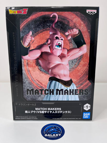 Dragon Ball Z Figure Bundle Set - Match Makers - Super Saiyan 3 Gotenks VS Majin Buu - 4983164288223 + 4983164288230
