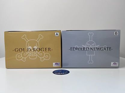 One Piece Figure Bundle Set - Manhood - Gol D. Roger & Edward Newgate (Special Ver.) - 4983164288360 + 4983164288353