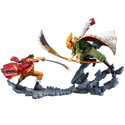 One Piece Figure Bundle Set - Manhood - Gol D. Roger & Edward Newgate (Special Ver.) - 4983164288360 + 4983164288353