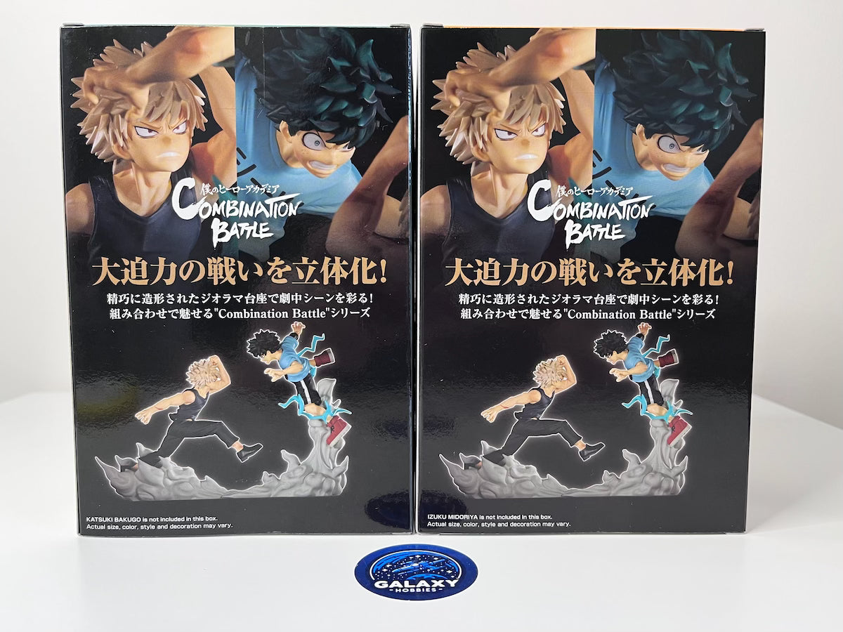 My Hero Academia Figure Bundle Set - Combination Battle - Izuku Midoriya VS Katsuki Bakugo - 4983164892901 + 4983164892918