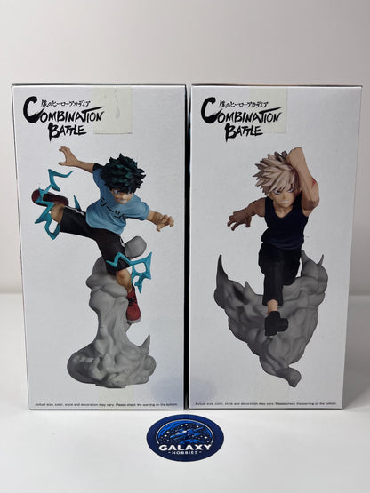 My Hero Academia Figure Bundle Set - Combination Battle - Izuku Midoriya VS Katsuki Bakugo - 4983164892901 + 4983164892918