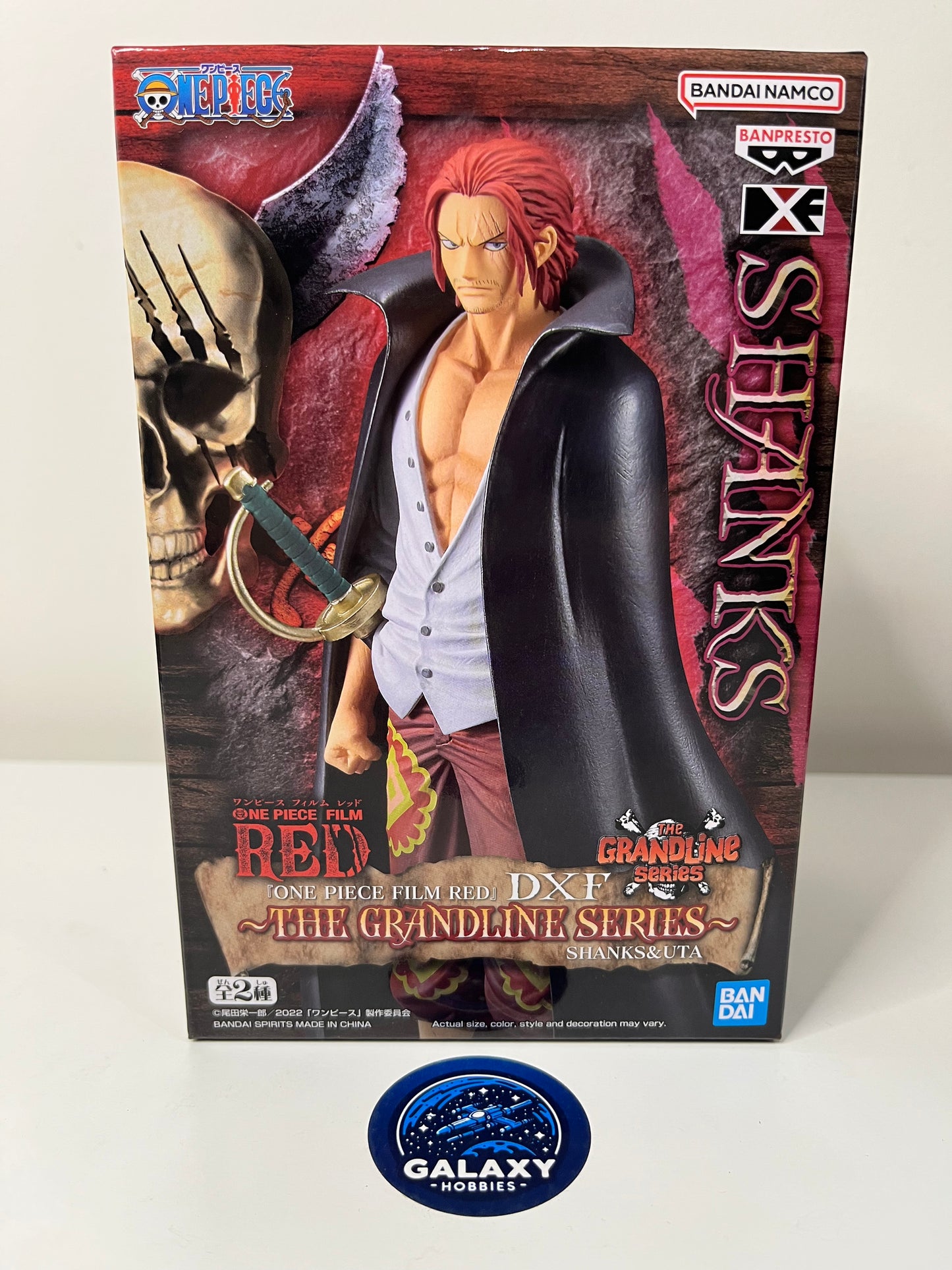 One Piece Film Red - DXF The Grandline Series - Shanks & Uta (A:Shanks) - 4983164881851