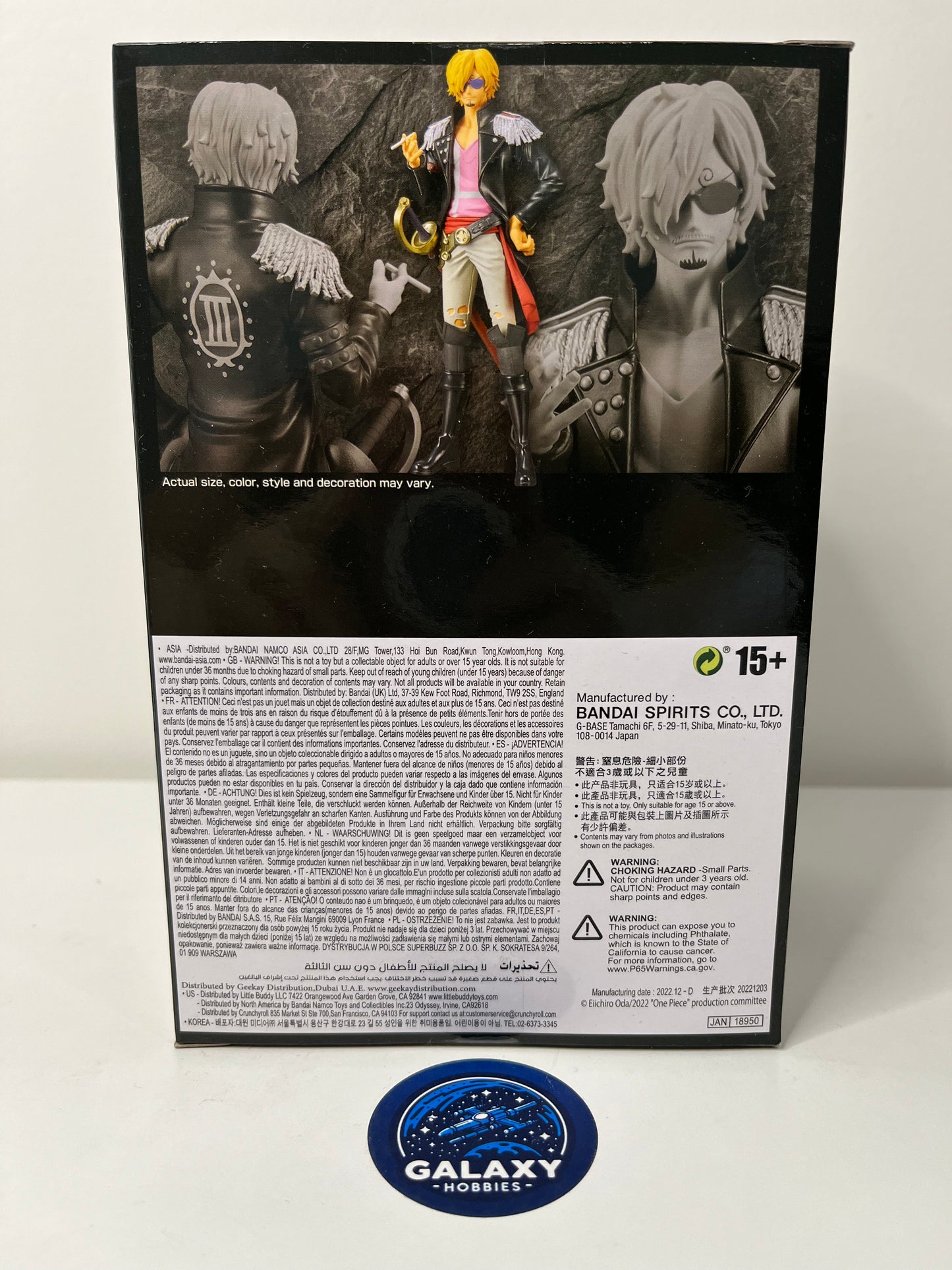 One Piece - DXF ~The Grandline Men~ Vol.4 Sanji - 4983164189506